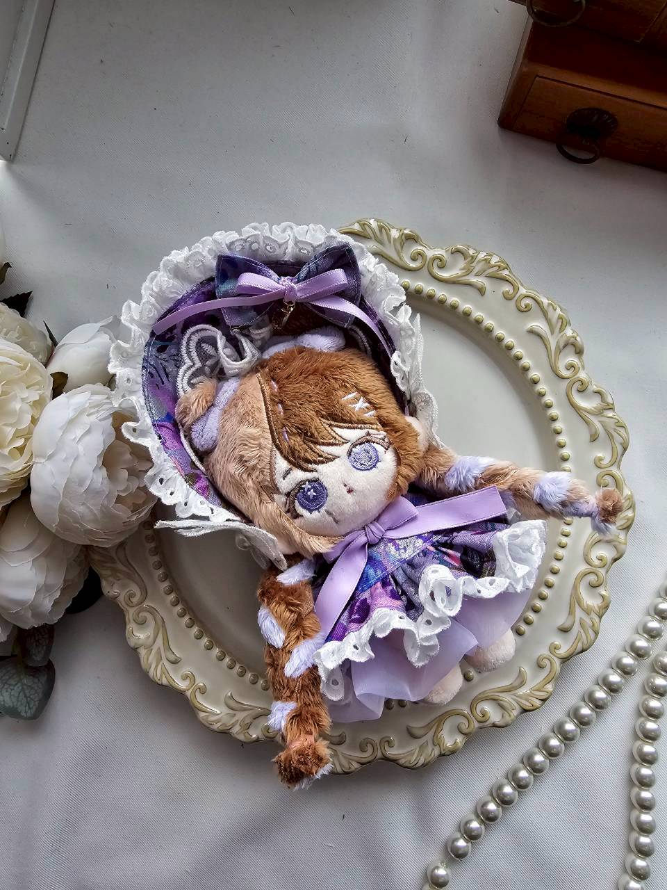 10cm 紫霧花園娃衣